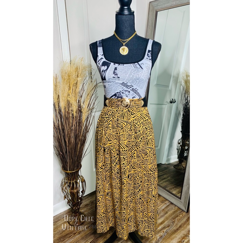 VINTAGE Imag’n That Maxi Skirt
